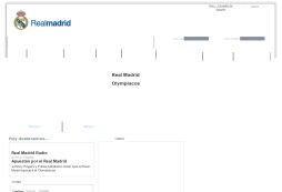 Web oficial del Real Madrid
